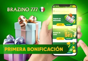 Bono de bienvenida Brazino777